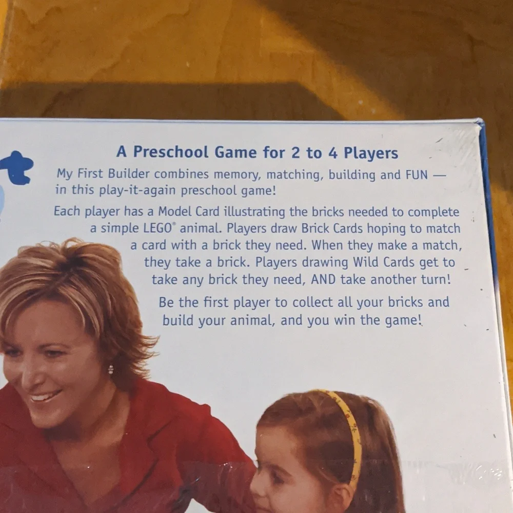 Vtg First Lego Explore My First Builder Game Preschool Little Creator Brand New